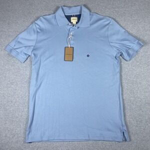 G.H. Bass & Co Polo Shirt Mens Small Blue Ridge Cotton Short Sleeve Casual‎ Golf